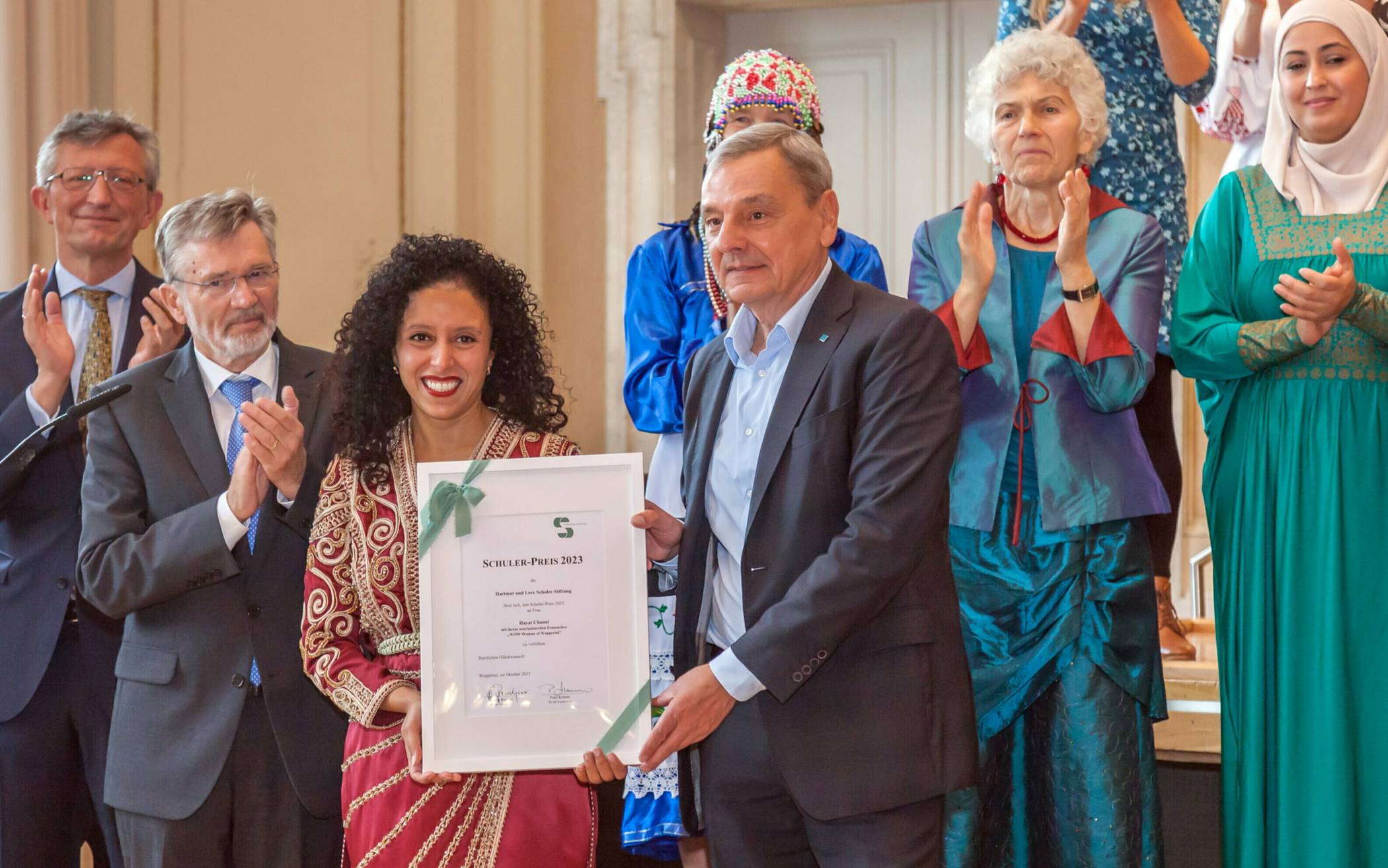 Hayat Chaoui erhielt den Preis der Schuler-Stiftung