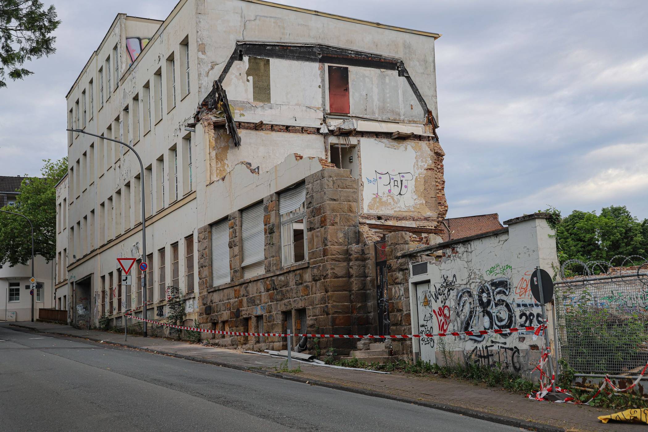 Der Komplex am Christbusch im Juli 2023.