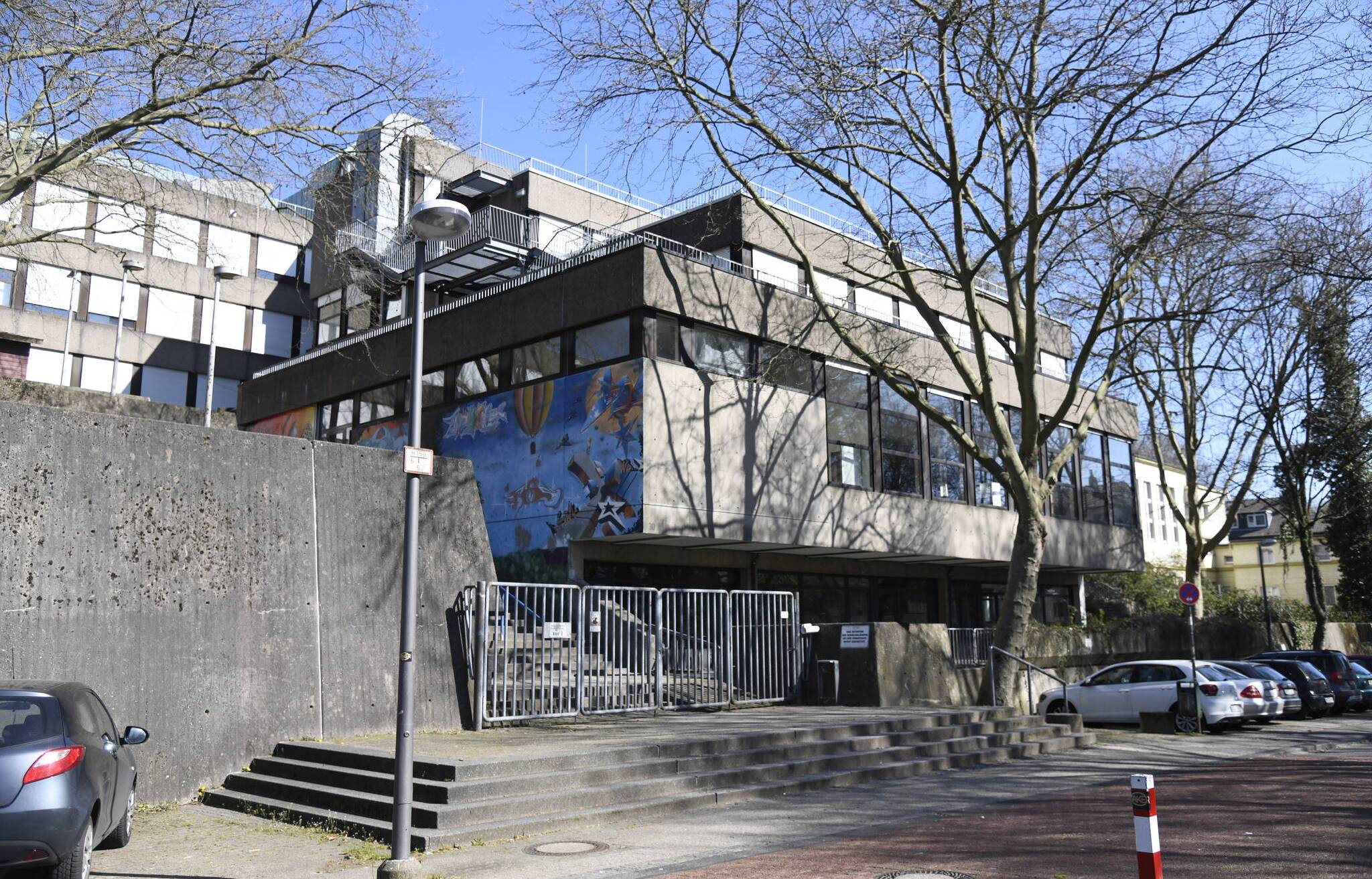 Das Gebäude der Gesamtschule in Elberfeld.