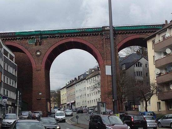 Es gibt vier Viadukte in Wuppertal