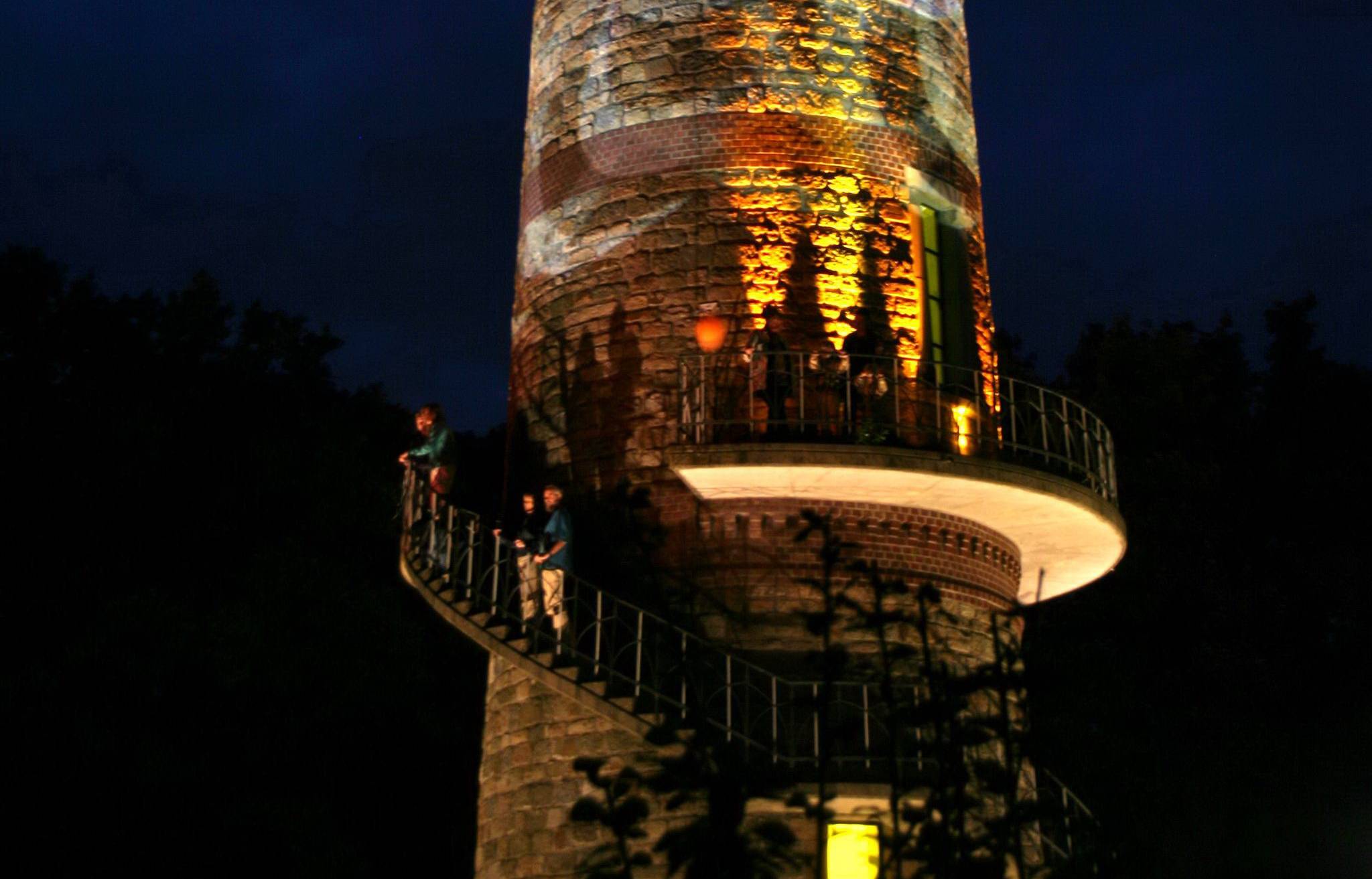 Der Toelleturm beim Event „Wuppertal 24h