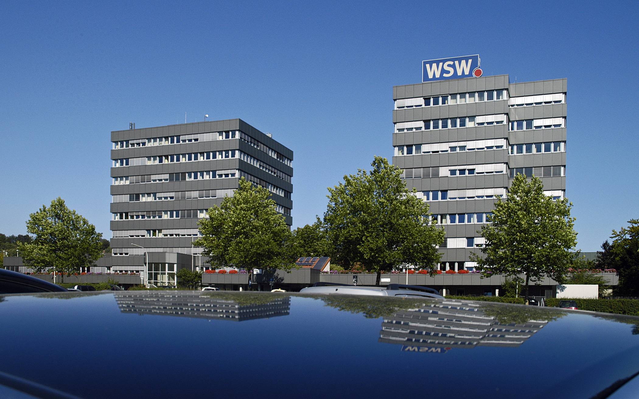 Der WSW-Sitz an der Bromberger Straße.