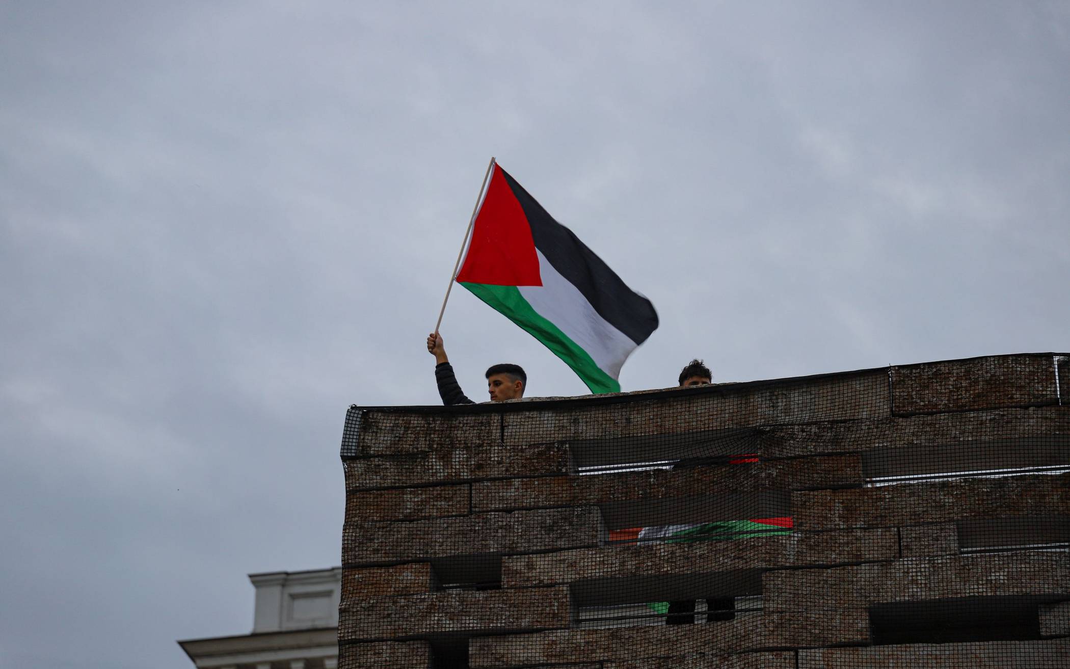 Palästina-Demo im Oktober 2023 in Elberfeld.