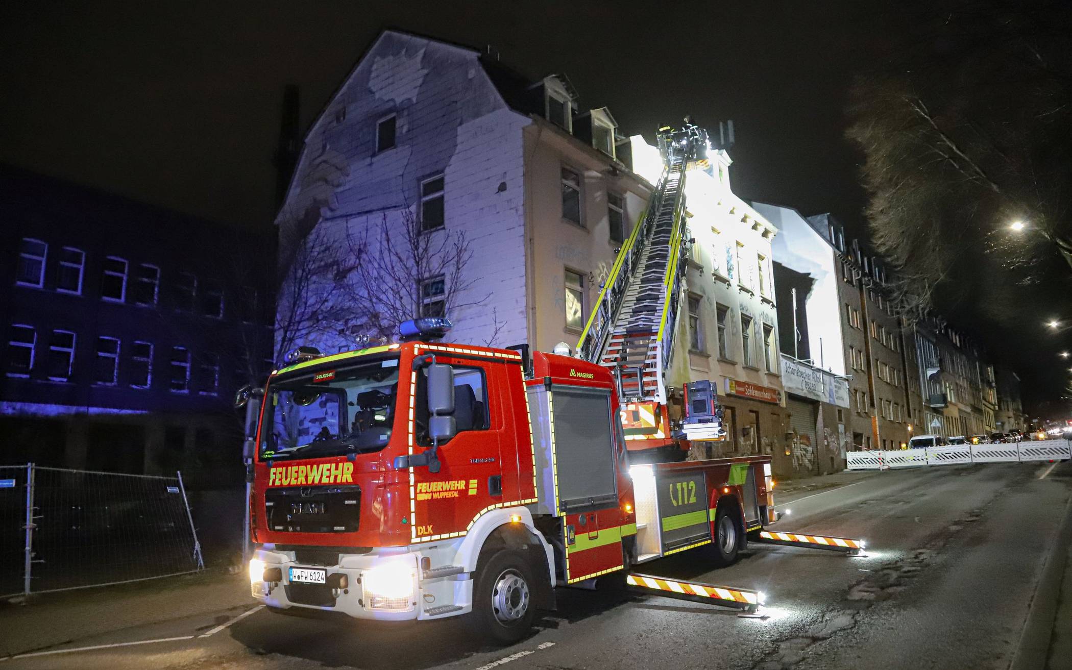Bilder: Haus in Wuppertal-Barmen akut einstürzgefährdet​