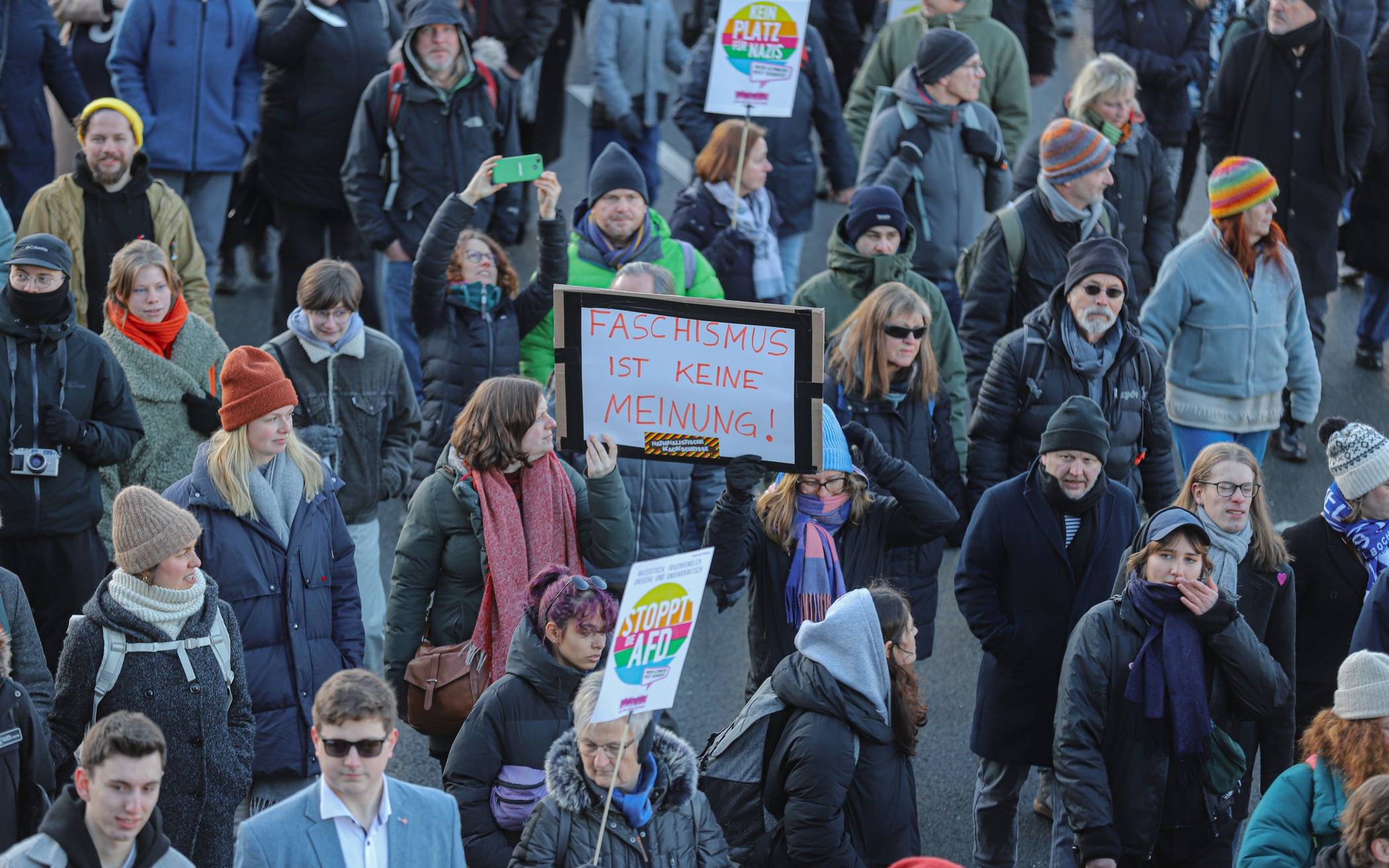 Die Demo am 20. Januar in Elberfeld.
