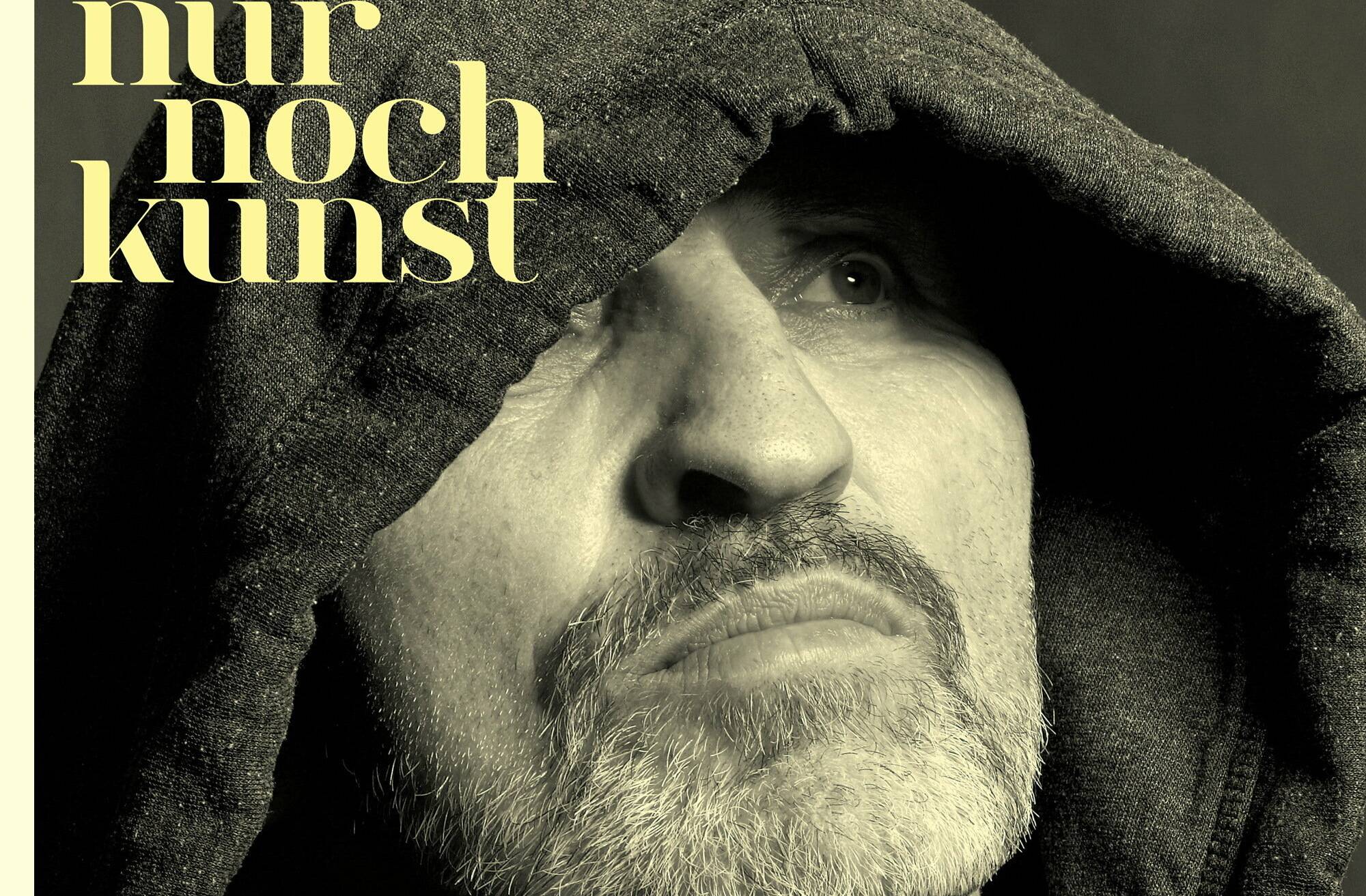  Das Cover von „Notwendige Lieder“ von Michael Römer. Die CD gehört zu seinem Gesamtprojekt „Nur noch Kunst“.  