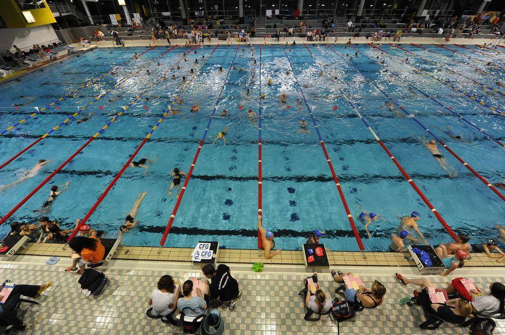 Stadtmeisterschaften der Schulen im Schwimmen