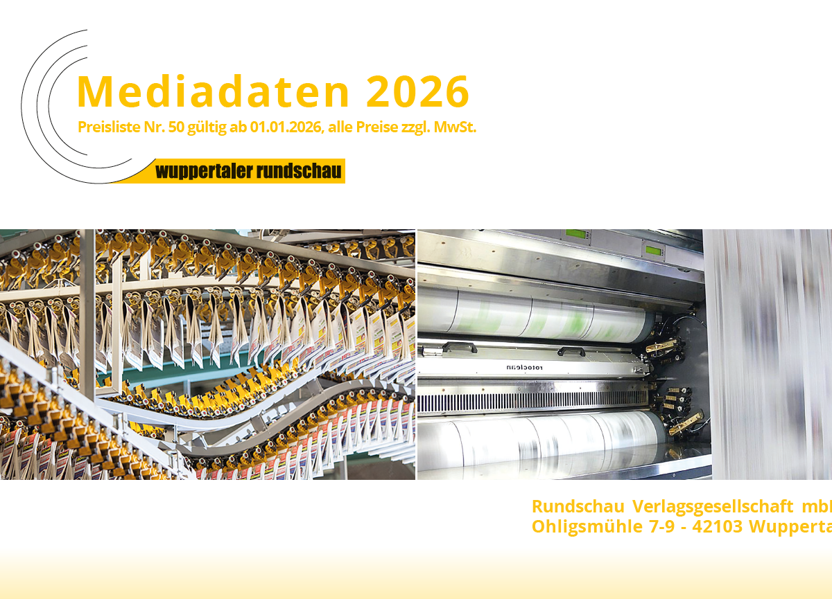 Wuppertaler Rundschau / Mediadaten 2026