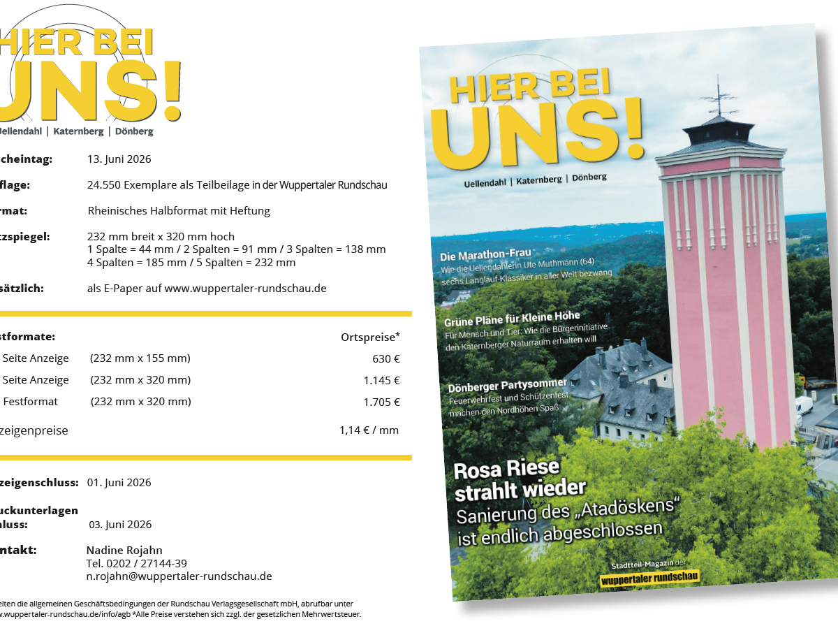 Hier bei uns (Uellendahl / Katernberg / Dönberg) / Mediadaten 2026