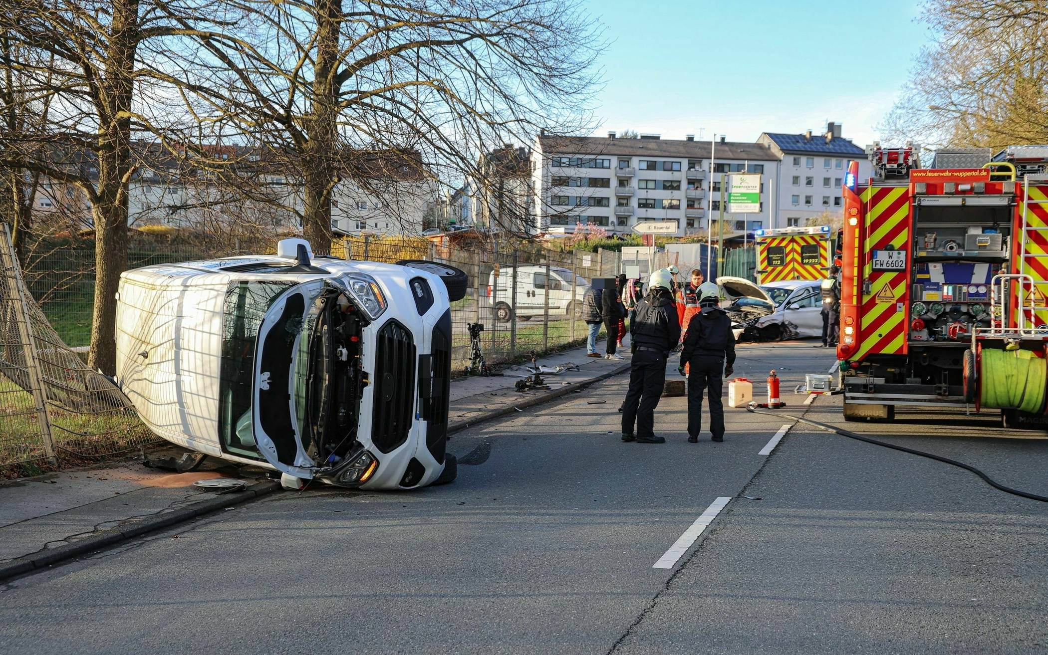 Schwerer Unfall auf der Badischen Straße