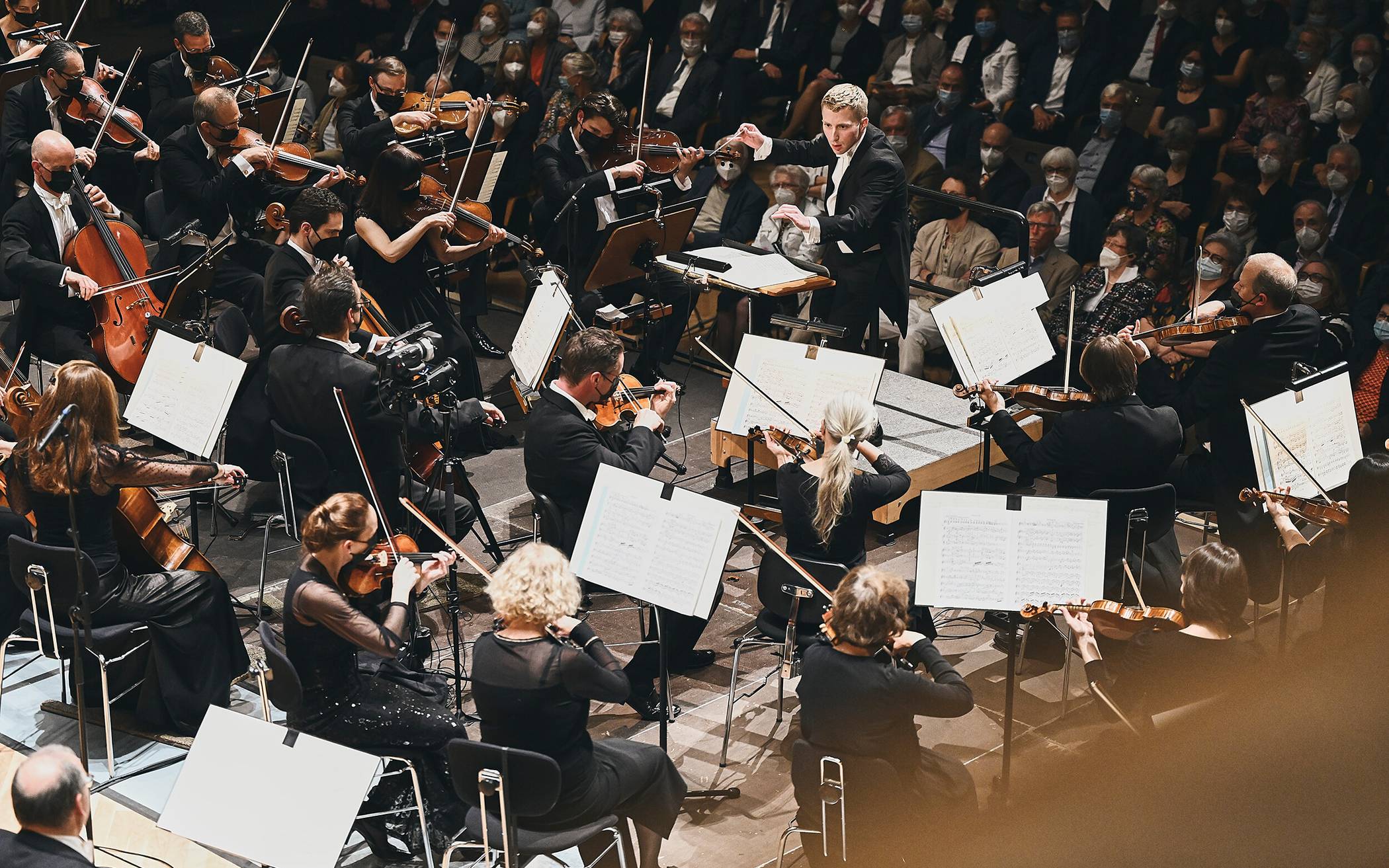 Das Sinfonieorchester Wuppertal unter Generalmusikdirektor Patrick