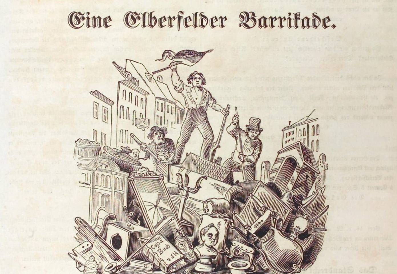 Veranstaltungsreihe Barrikadenkämpfe in Elberfeld vom 1849
