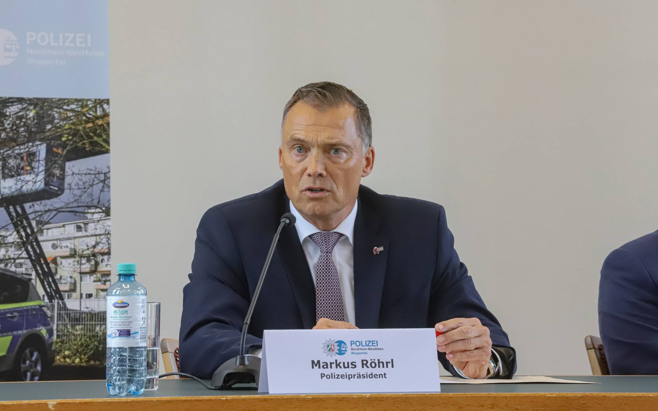  Wuppertals Polizeipräsident Markus Röhrl. 