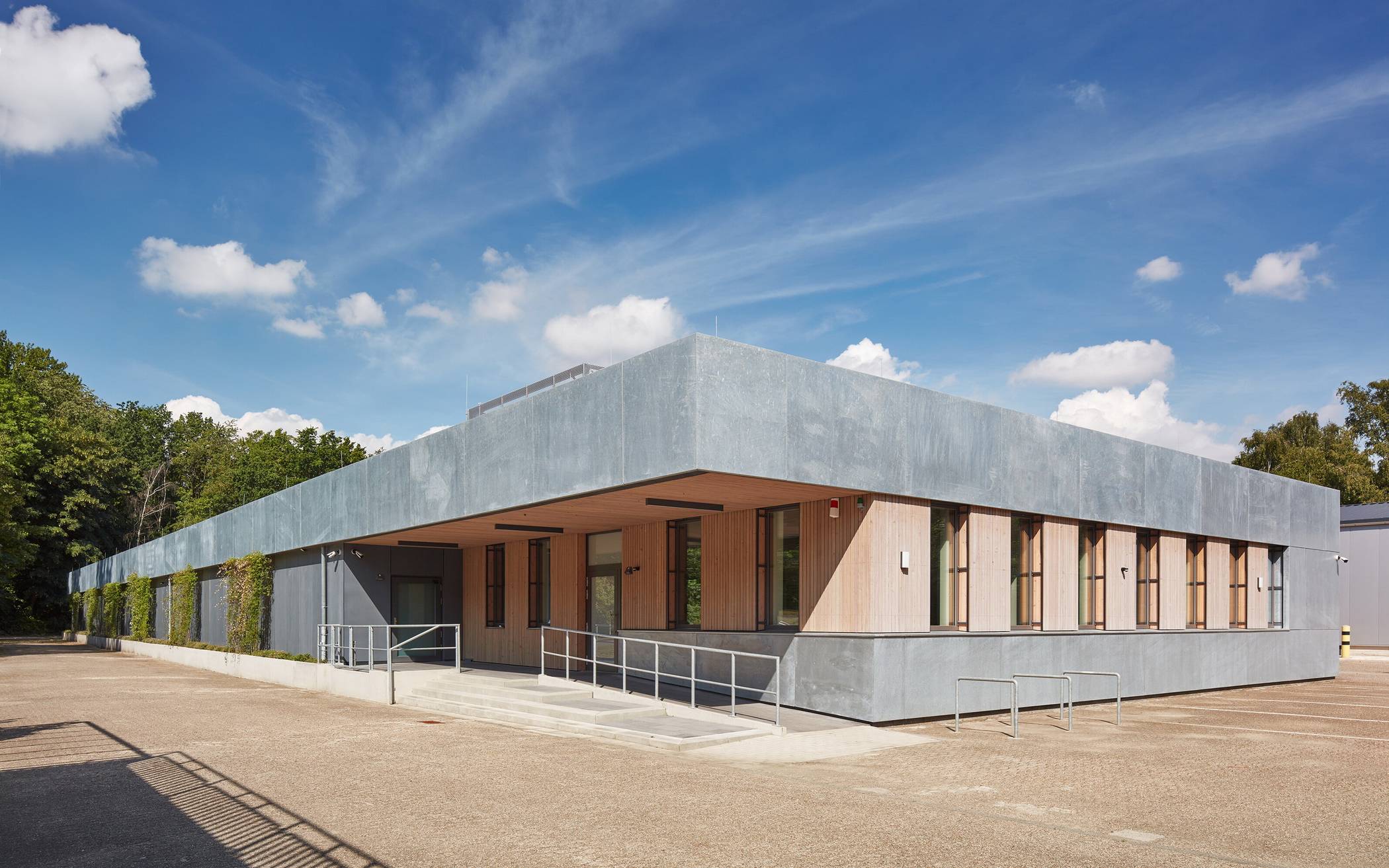 Die Architektur des RWE-Archivs stammt vom Wuppertaler Büro „ELEMENTAR“.
