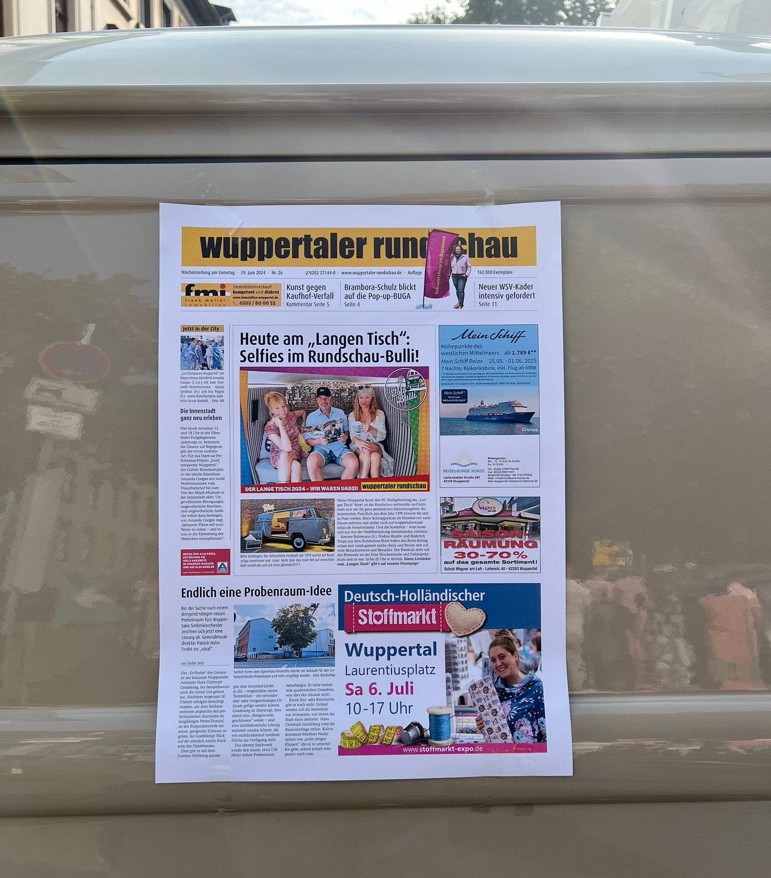 Die Rundschau vor Ort...