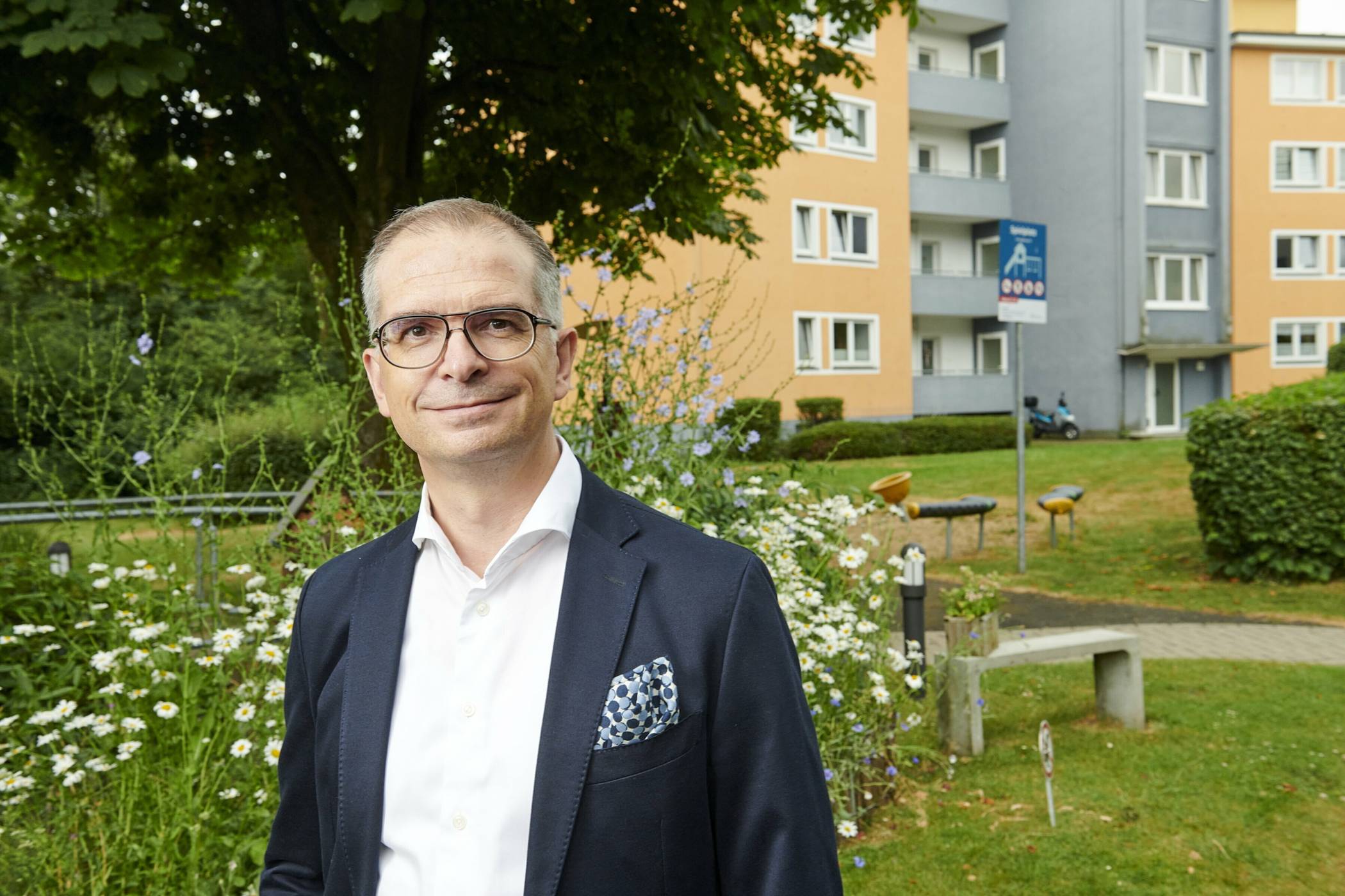 GWG-Geschäftsführer Oliver Zier.