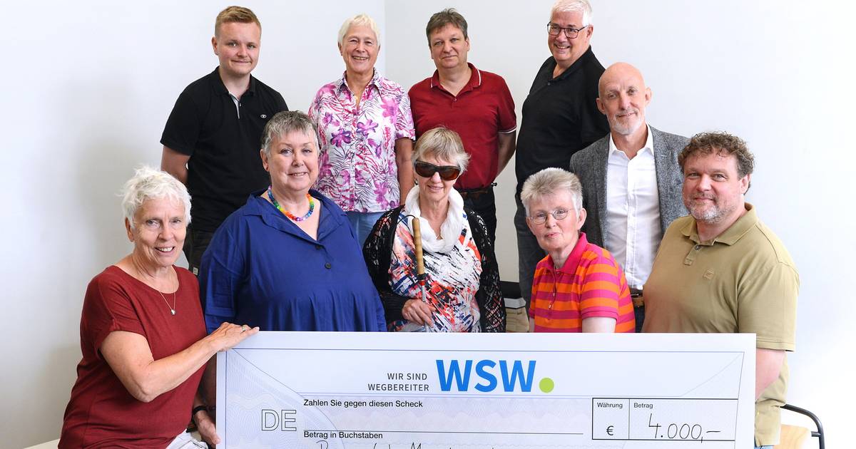 WSW spenden 4.000 Euro an den Wuppertaler Behindertenbeirat