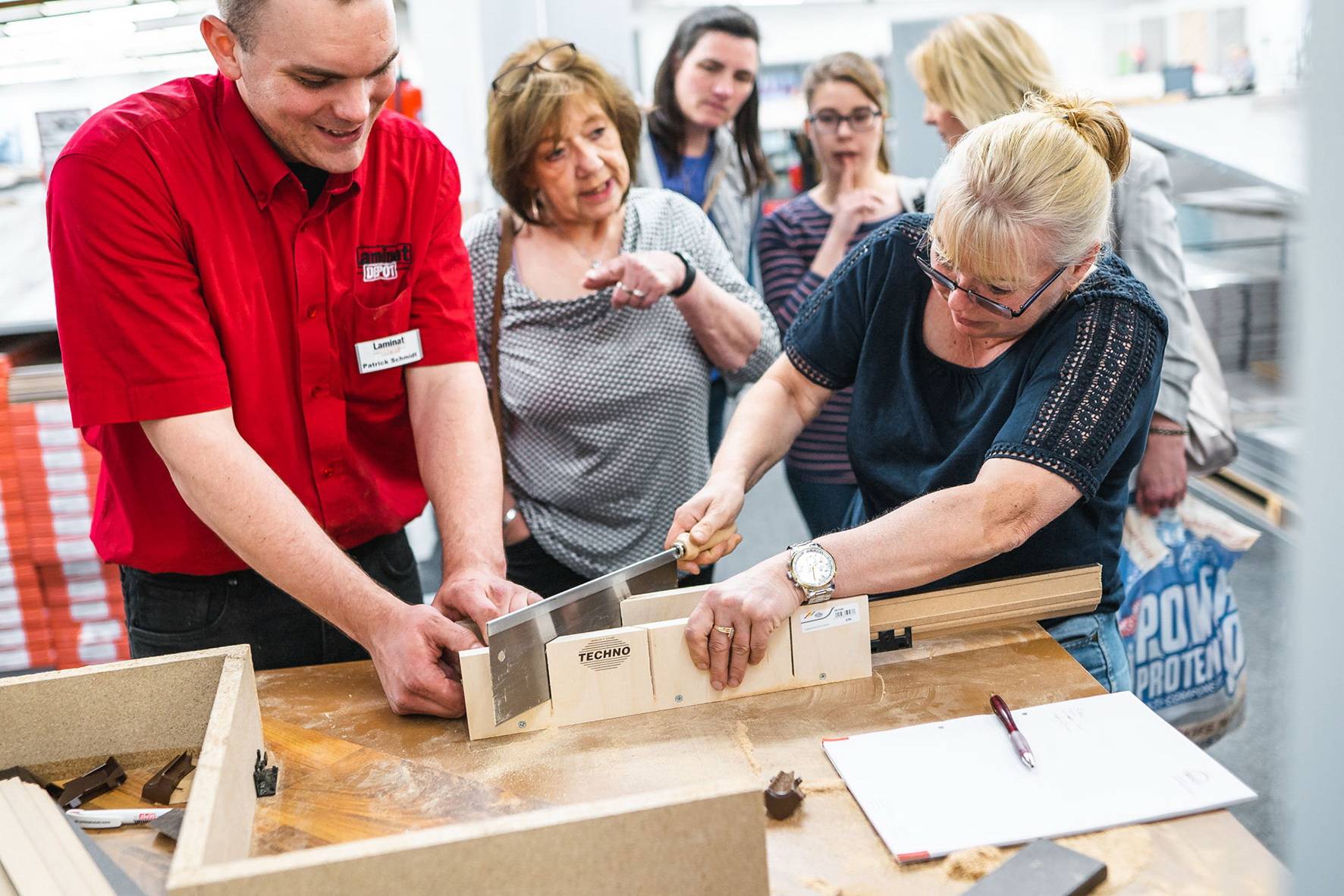  Die Mitmachstationen sind die Highlights der beliebten Workshopreihe. 