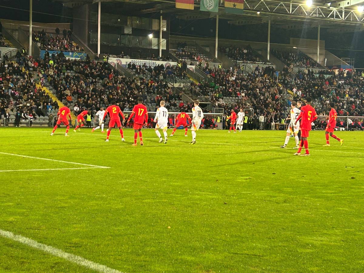Deutsche U20 schlägt Ghana klar
