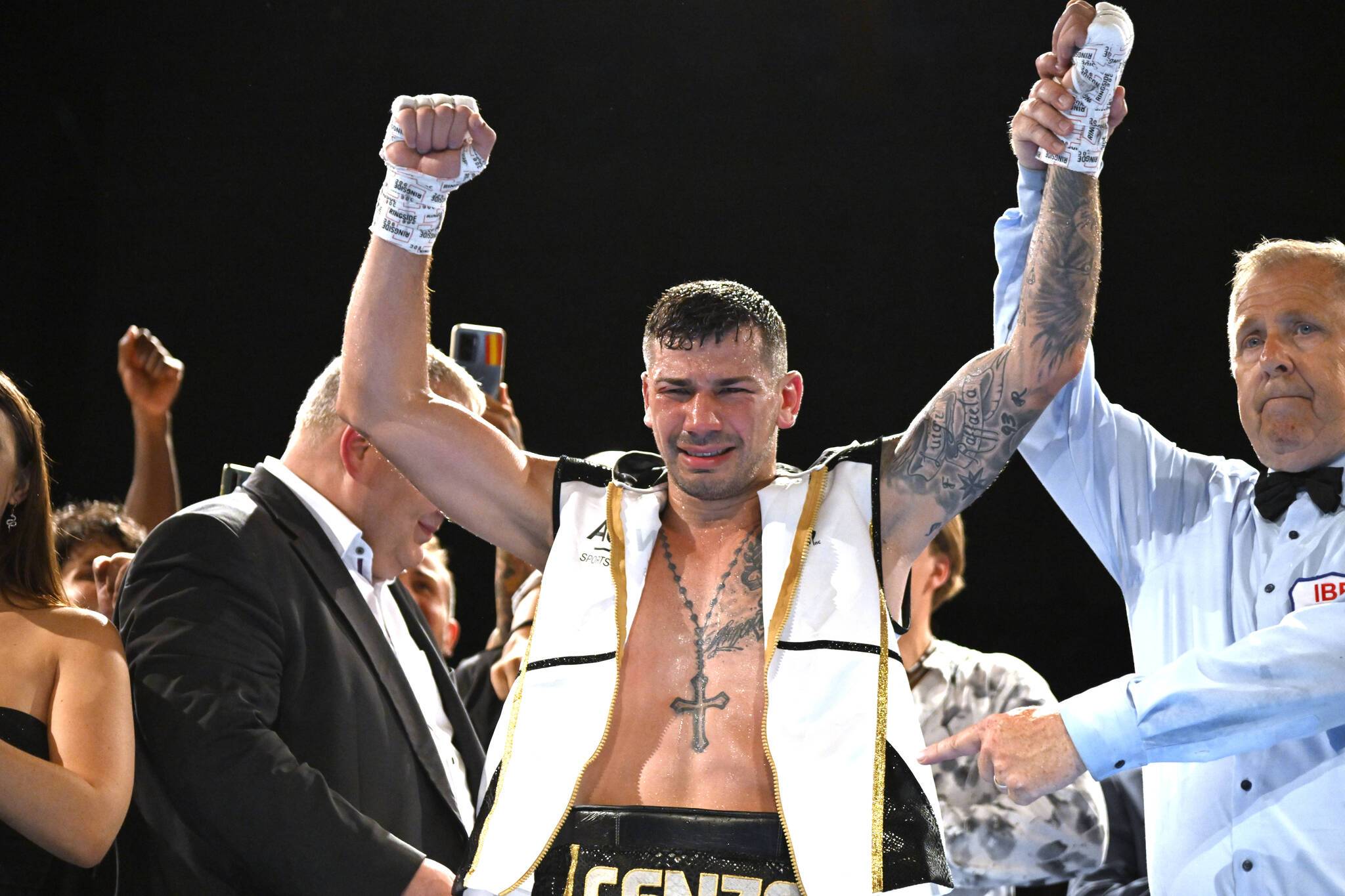 Vincenzo Gualtieri nach seinem WM-Sieg 2023 in Wuppertal.