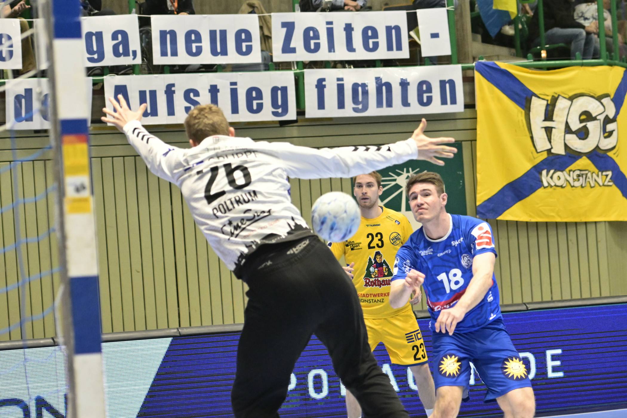  Wurf von Yannick Fraatz. 