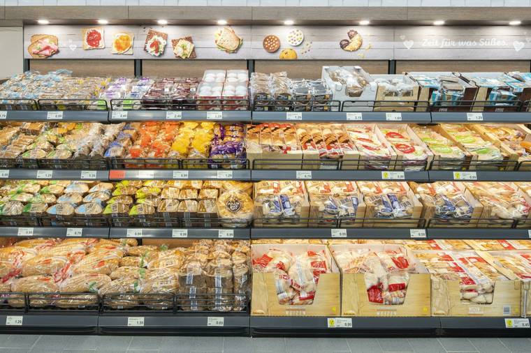 ALDI Filiale in der Wuppertaler Rathaus Galerie