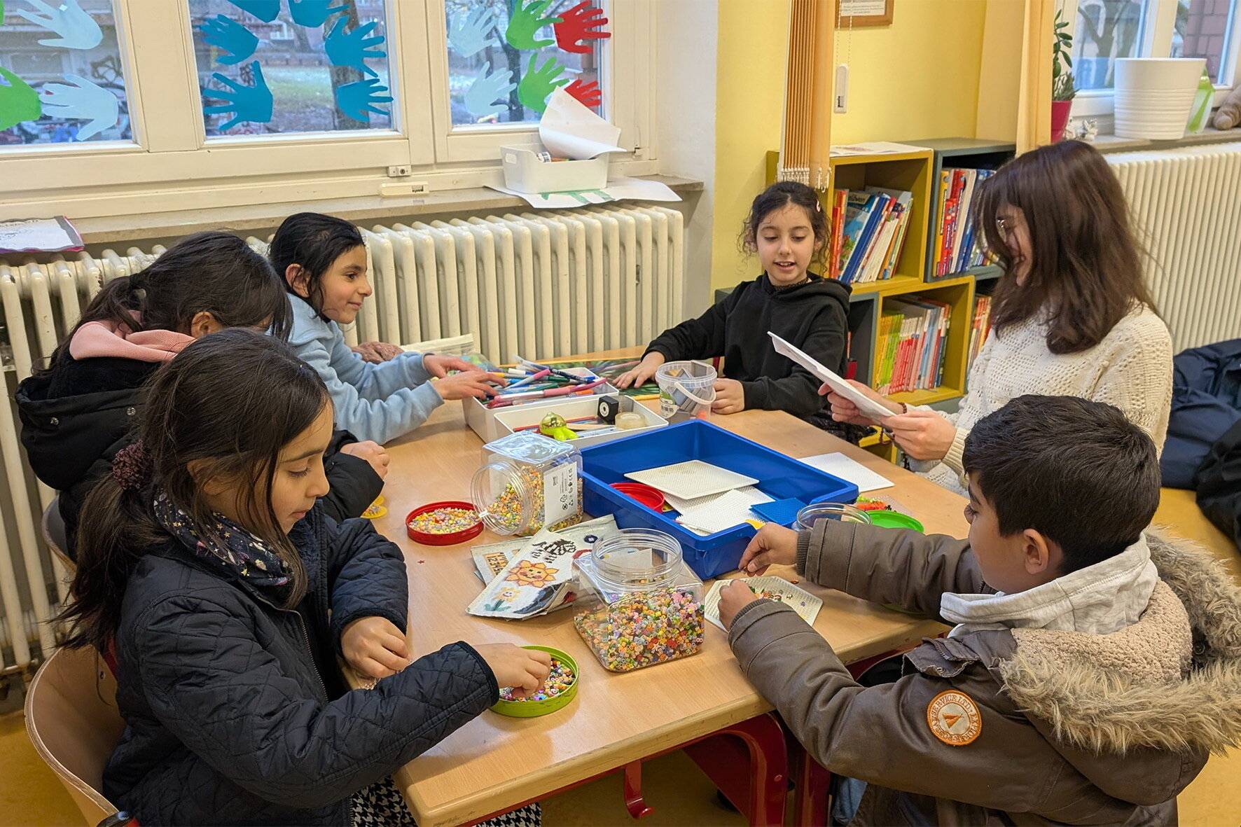 Die Kinder der GGS Marienstraße werden mit dem Projekt Treffpunkt Schule individuell gefördert.