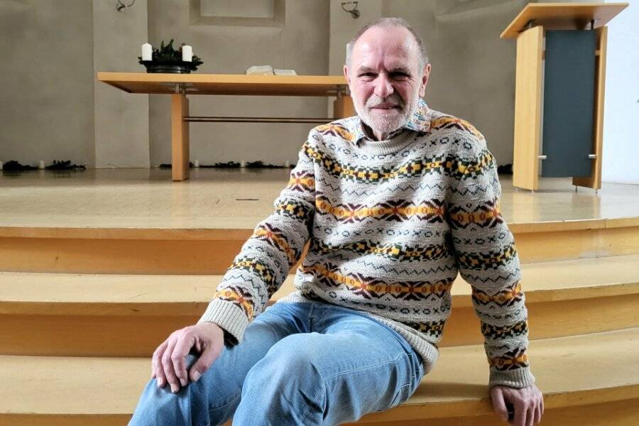  Diakoniepfarrer Martin Gebhardt. 