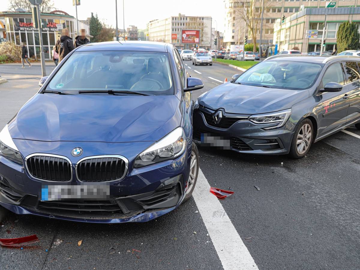 Unfall auf der Bundesallee
