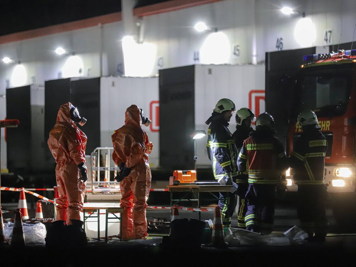 Gefahrgut-Einsatz in Wuppertal
