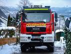 Die Feuerwehr ist weiter an zahlreichen
