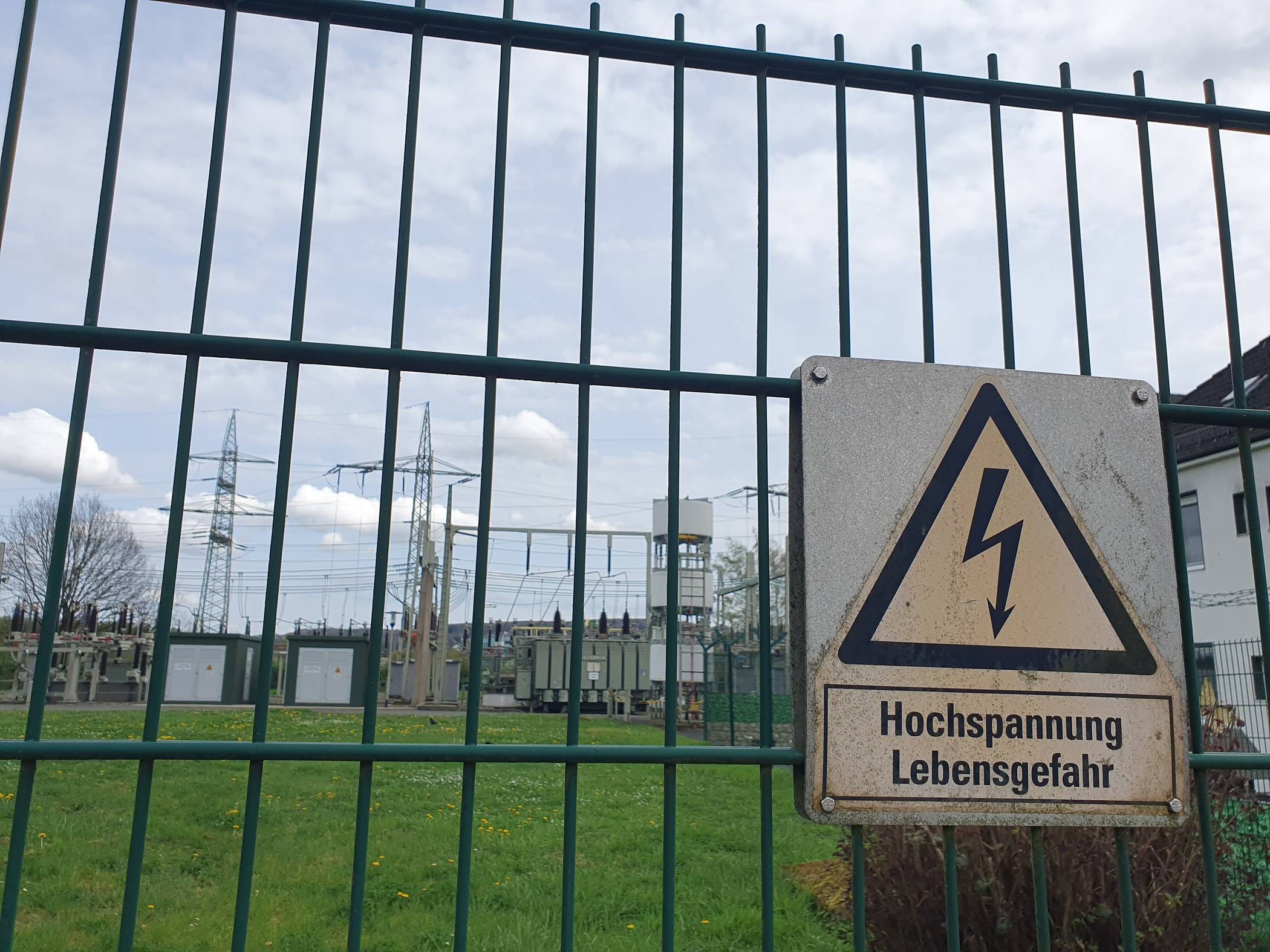  Das Umspannwerk Zu den Dolinen in Nächstebreck. 