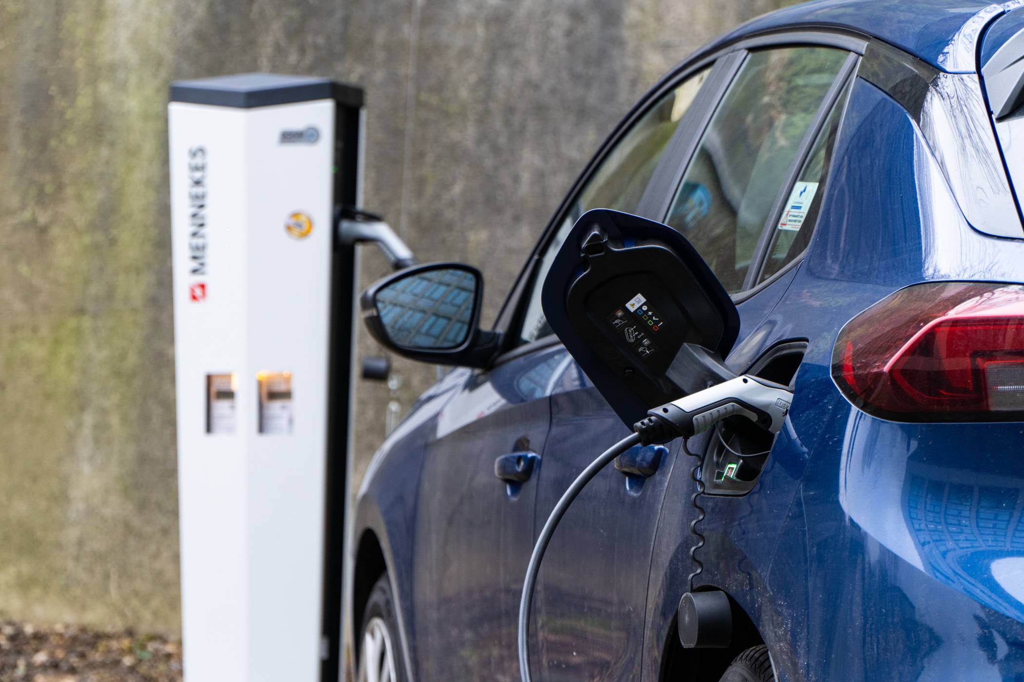  Eine Ladesäule des Wupperverbandes. 