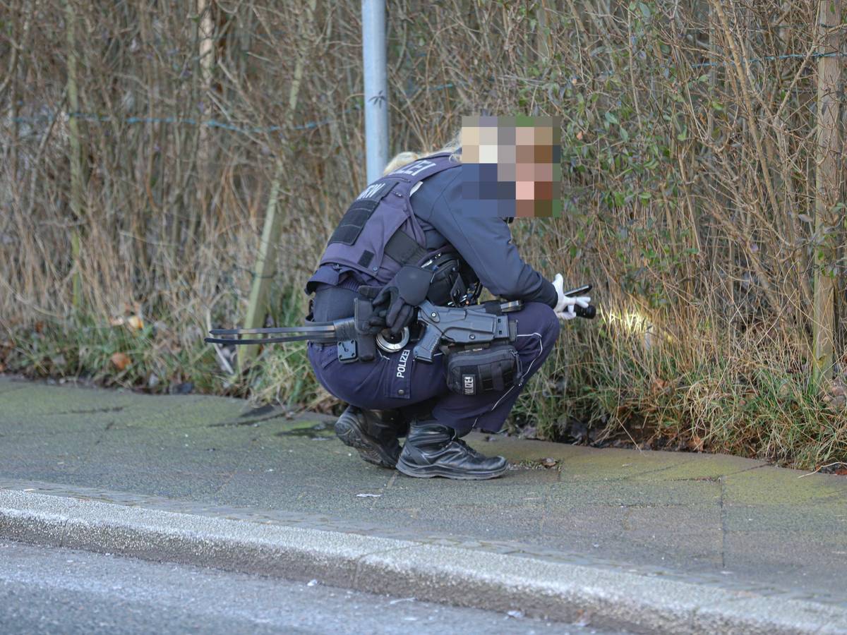 Schussabgabe in Heckinghausen
