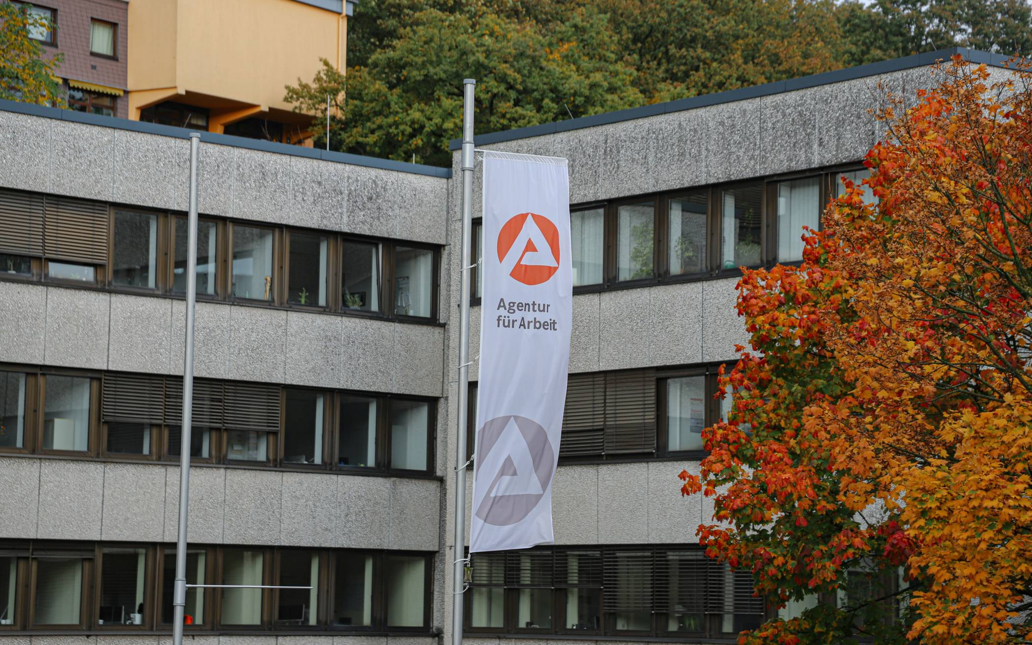 Die Agentur für Arbeit an der