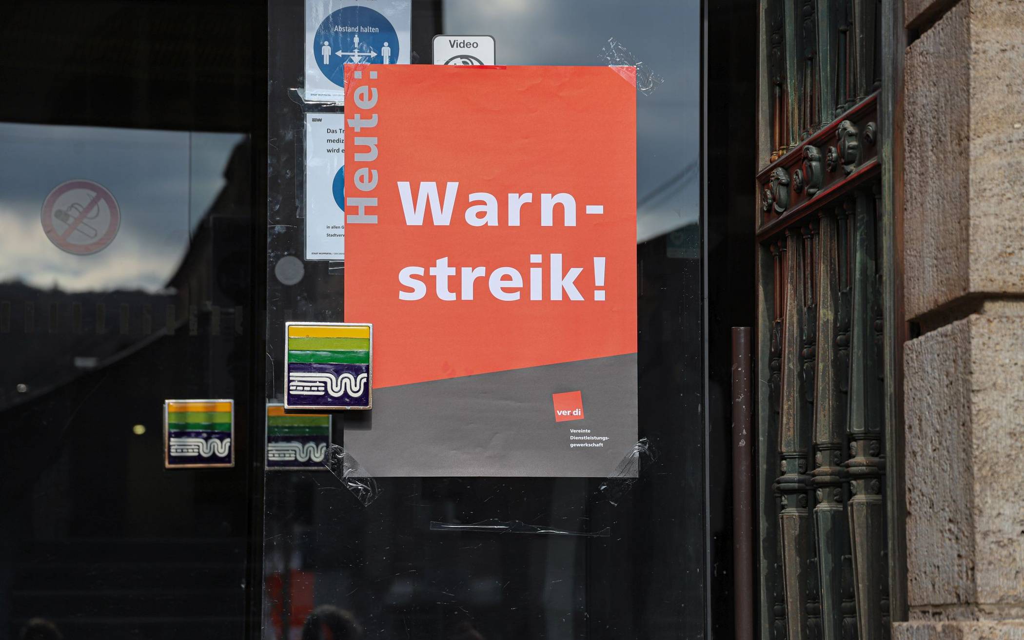 Hinweis im Februar 2023 an der