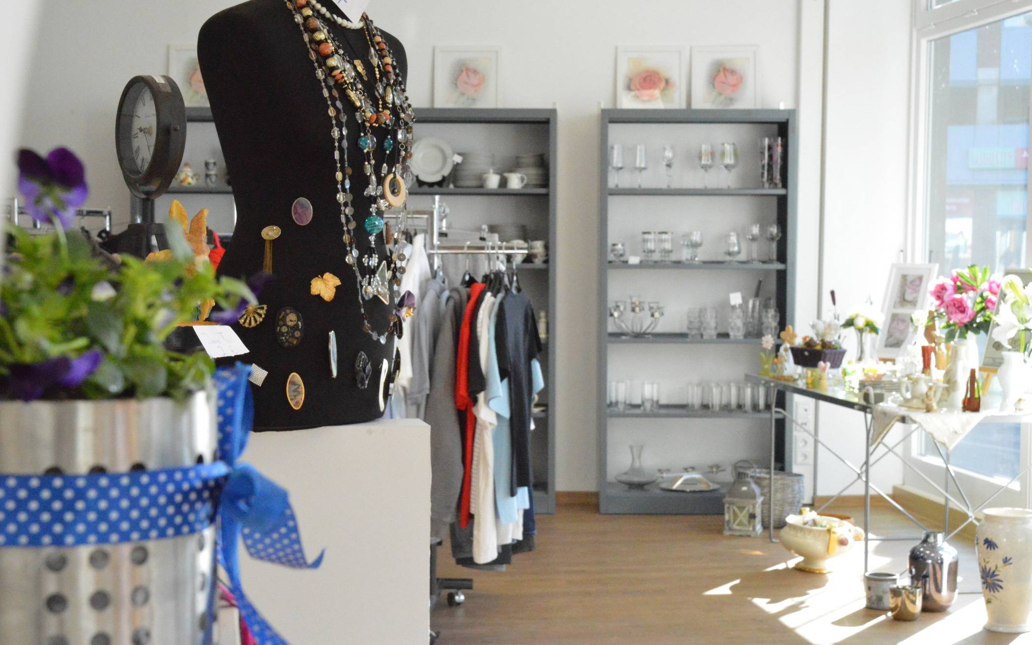 Einige der angebotenen Waren.