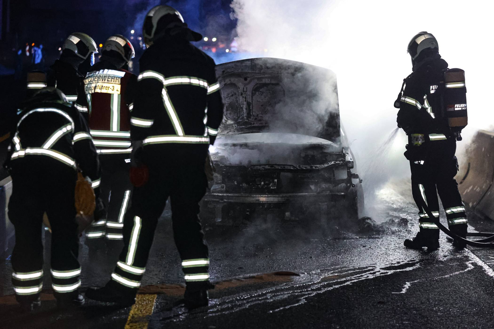Die Feuerwehr bekam die Lage schnell in den Griff.