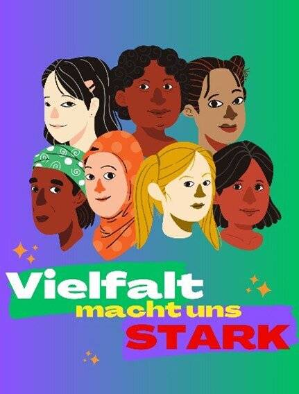 Plakataktion an der Gesamtschule Barmen.