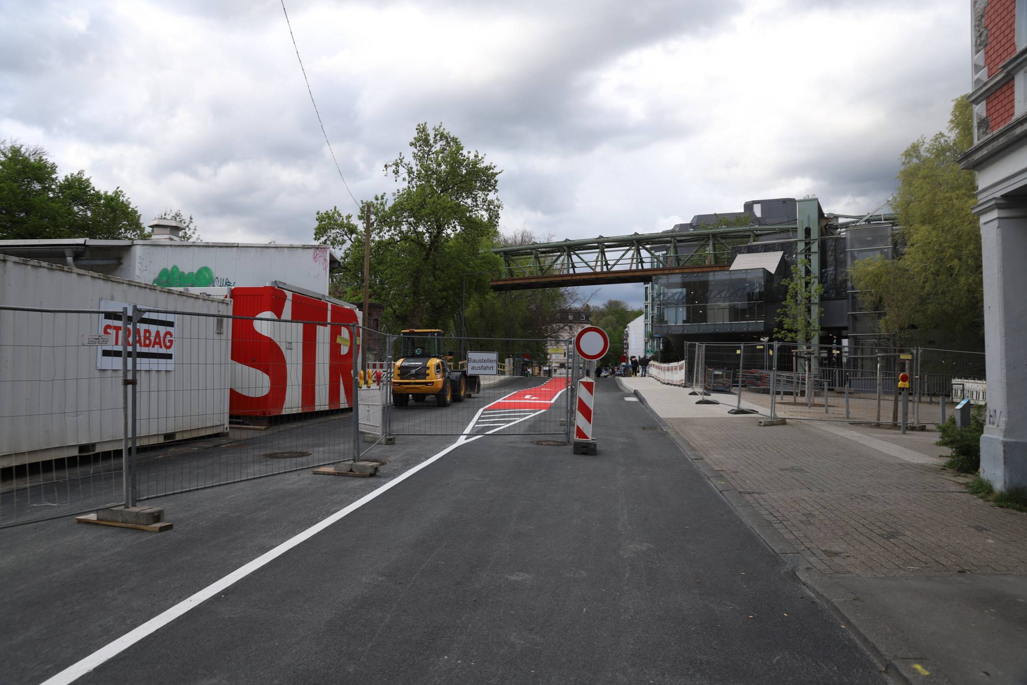 Am Wochenende standen noch die letzten Arbeiten an.