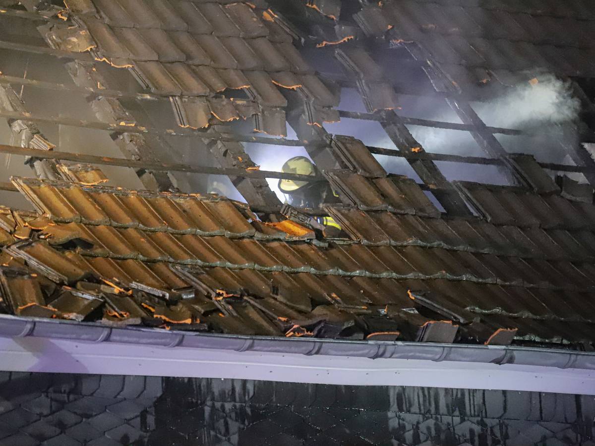 Großbrand in Fachwerkhaus
