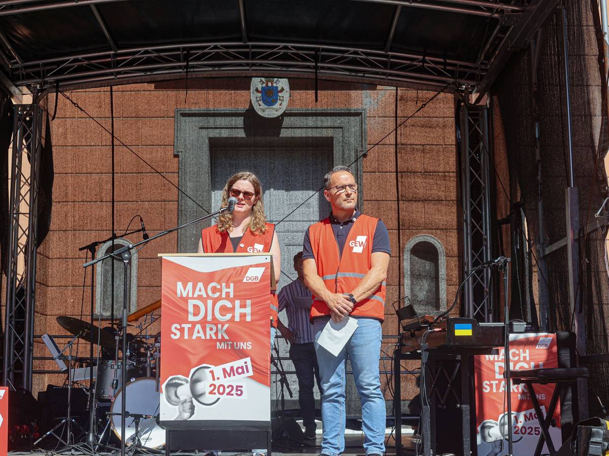 Maidemo des DGB in Wuppertal
