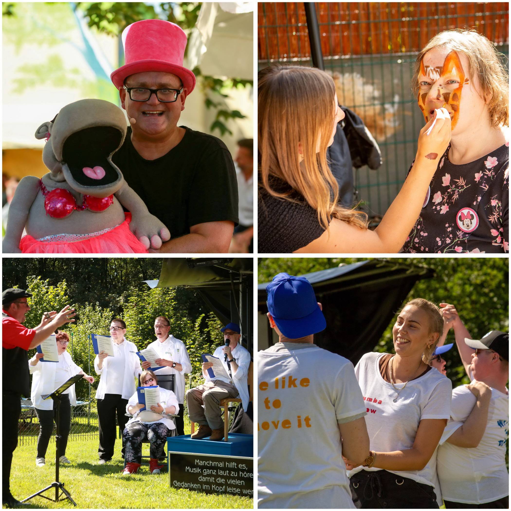 Bei den Sommerfesten der Lebenshilfe ist immer viel los.