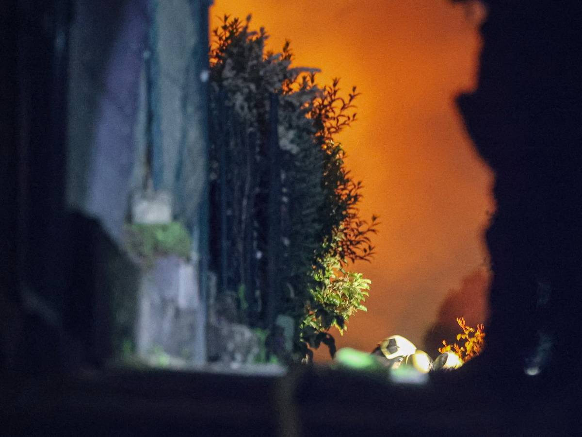 Sauna-Brand in Kleingarten
