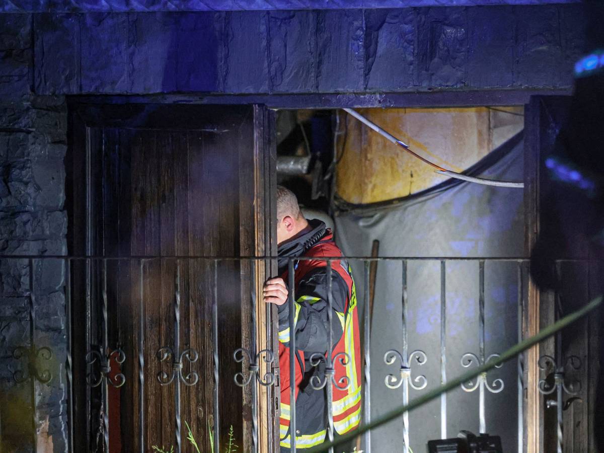 Kellerbrand am Jägerhaus
