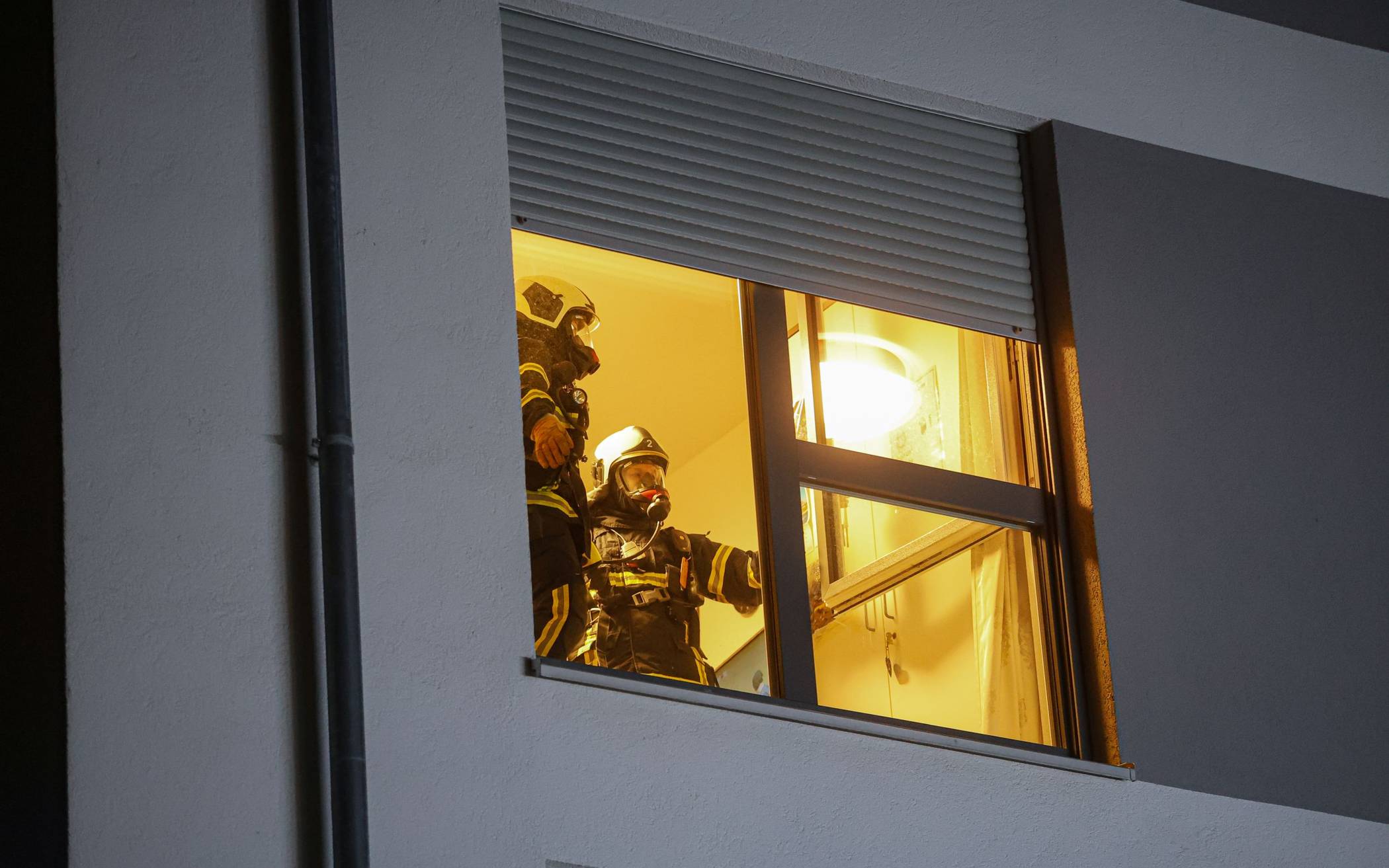 Die Feuerwehr war schnell vor Ort.