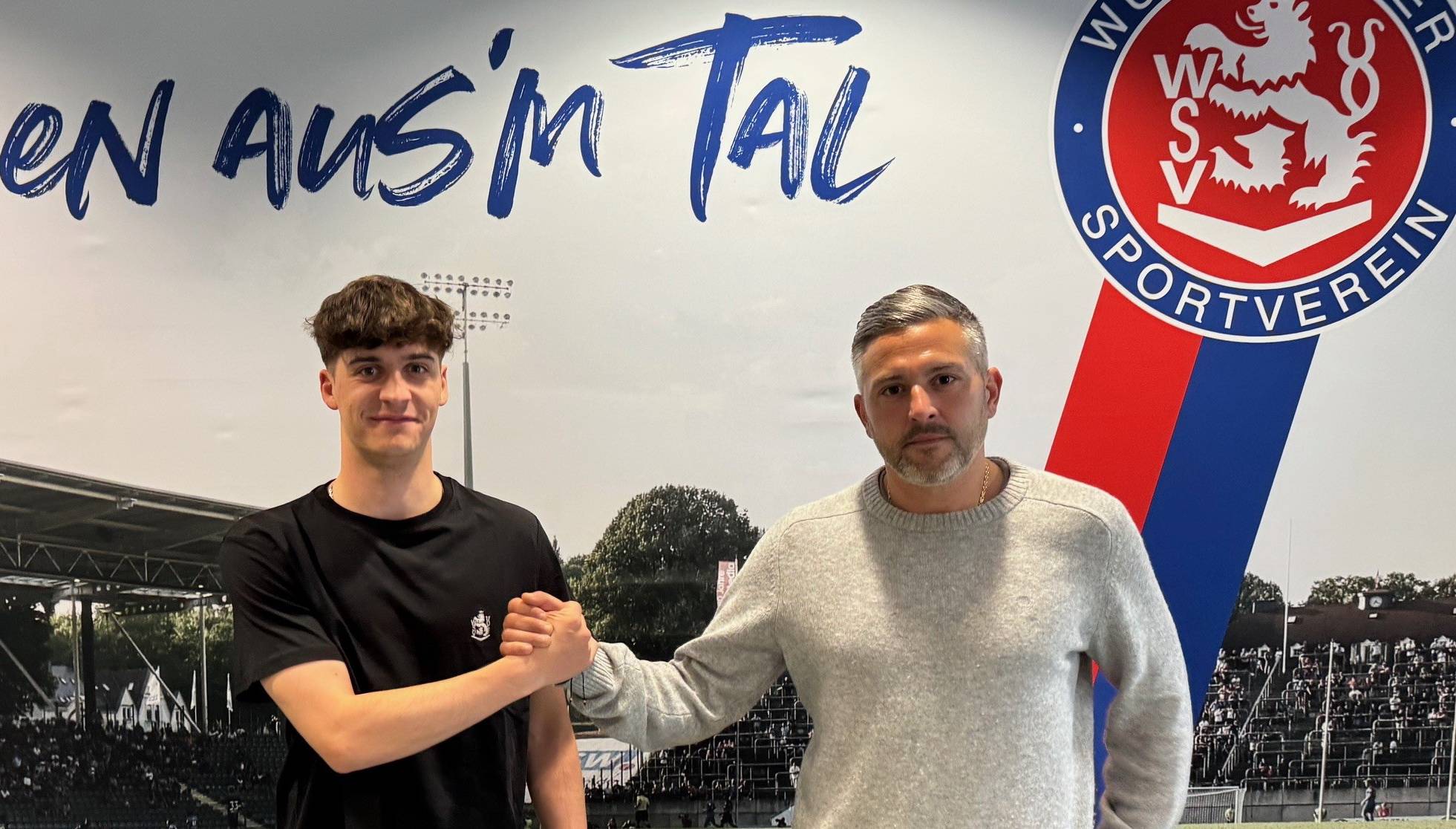 Alessio Aramvasic und Gaetano Manno.