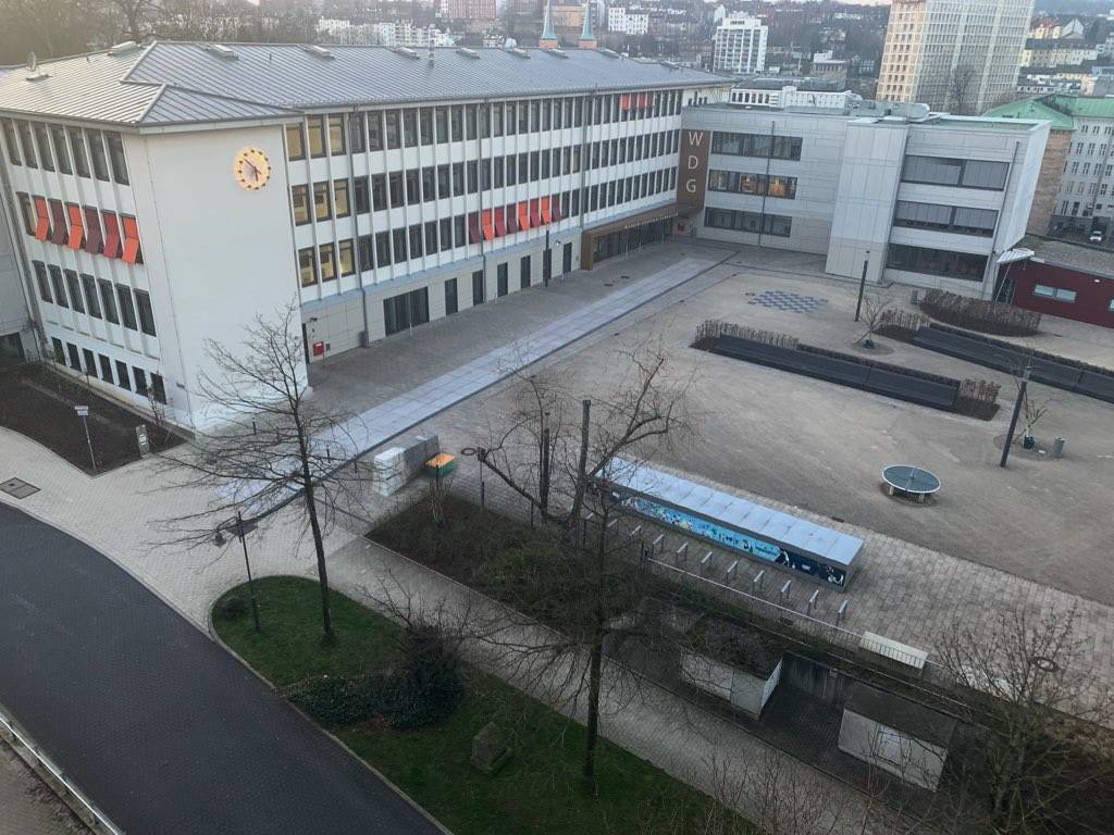 Das Wilhelm-Dörpfeld-Gymnasium.