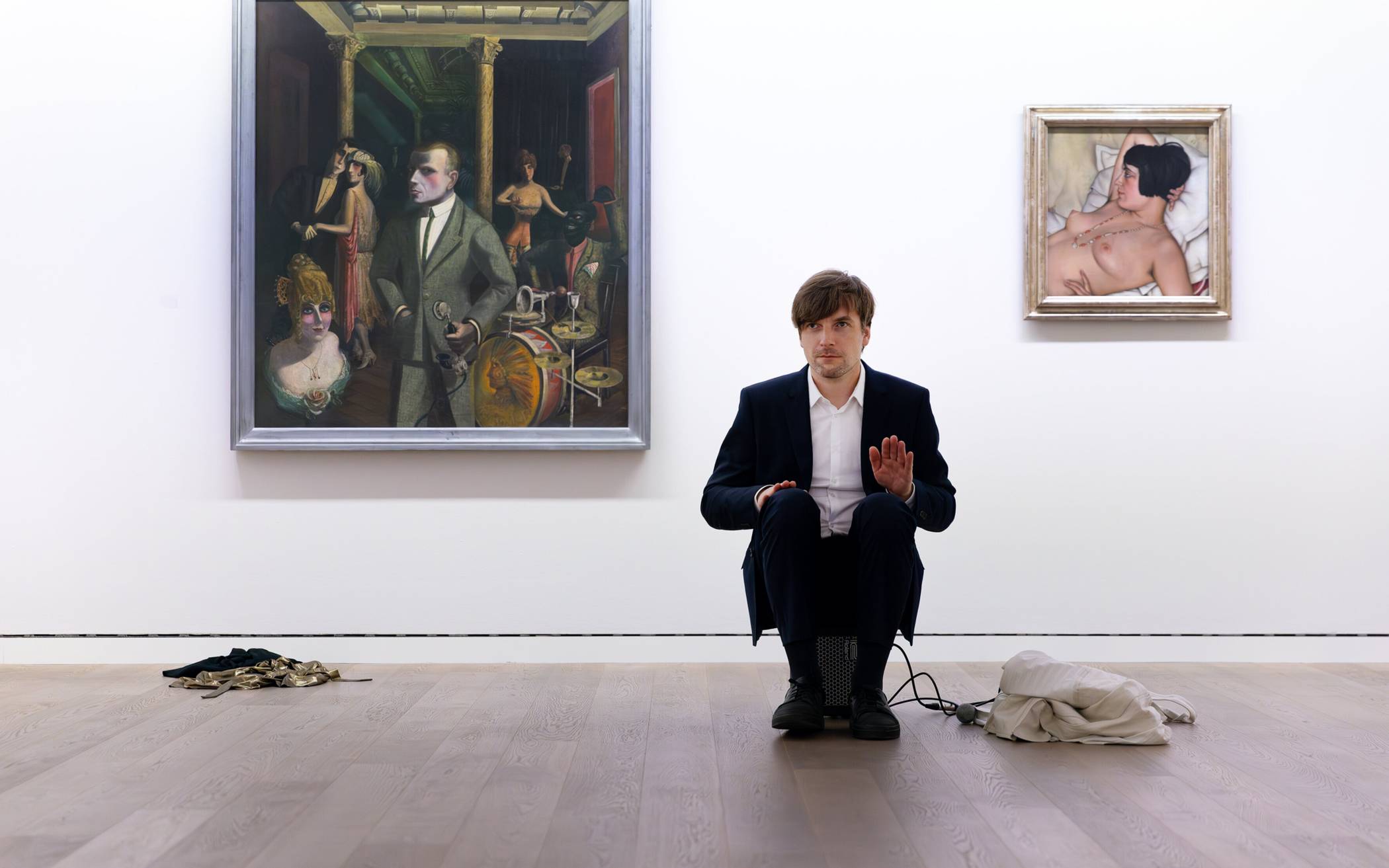 Szene aus einer der vorangegangenen Performances.