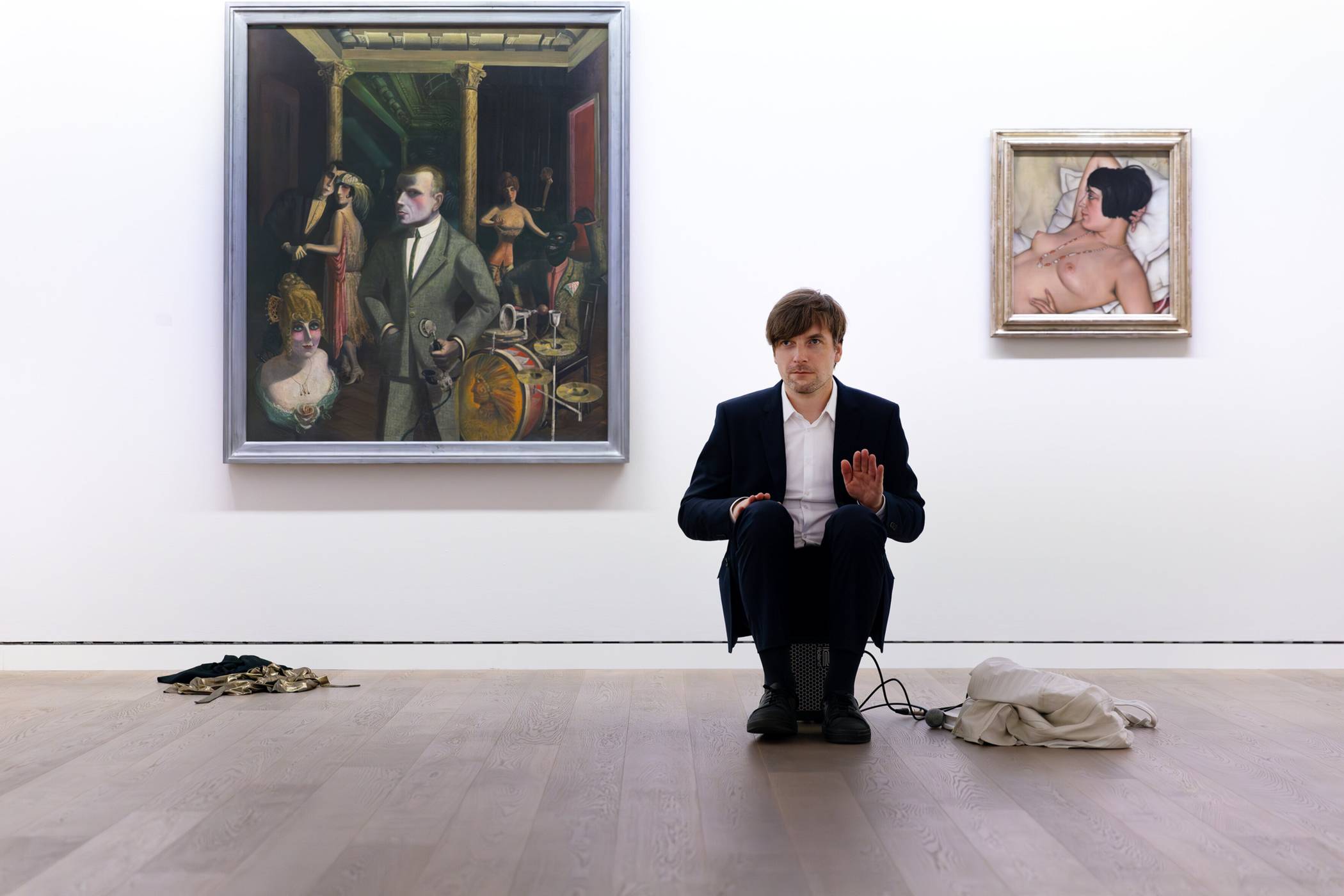 Szene aus einer der vorangegangenen Performances.